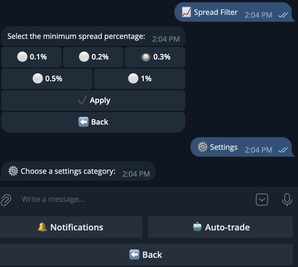 Crypto Arbitrage Bot